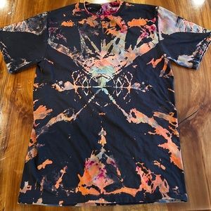 Custom reverse tie dye